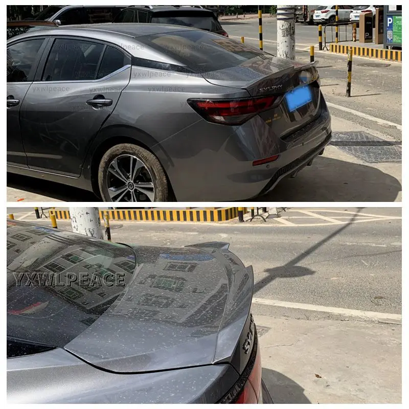 Высококачественный задний спойлер из АБС-пластика Неокрашенный для Nissan Sentra SYLPHY