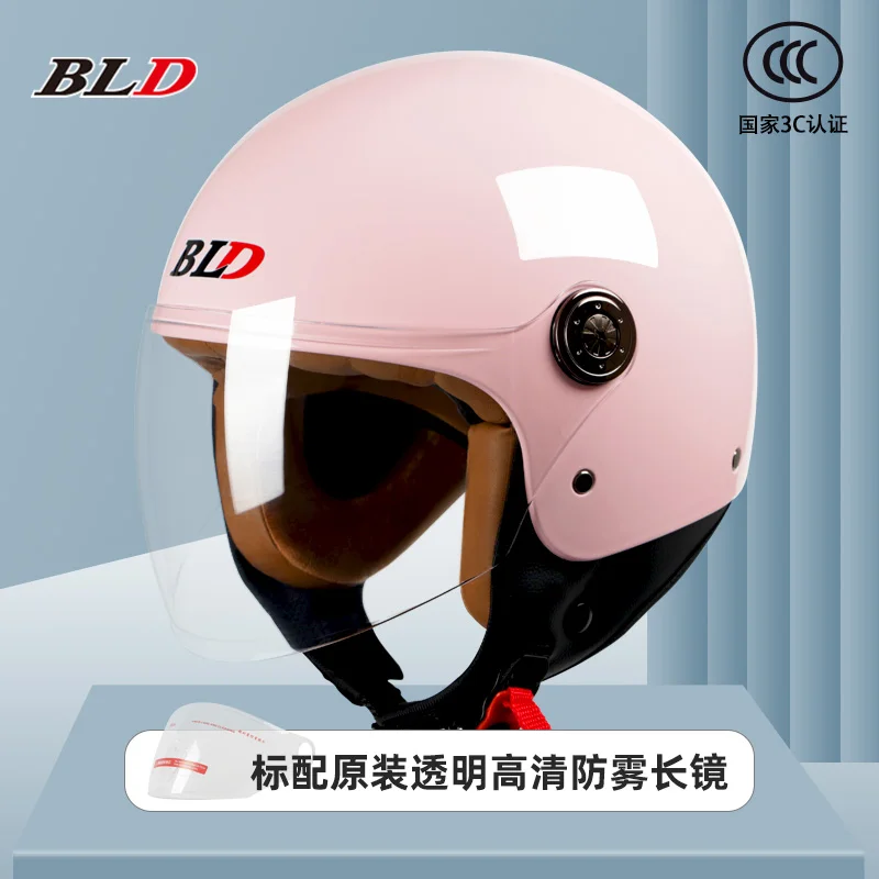 

Dot Approved Scooter Bike Helmet Motorcycle Vintage Racing Casco Moto Open Face Double Lens Dirt Bike Helmet Lightweight Cascos