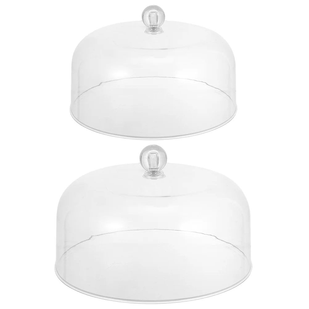 2 шт. пылезащитный чехол для чизкейка акриловый купол десерта