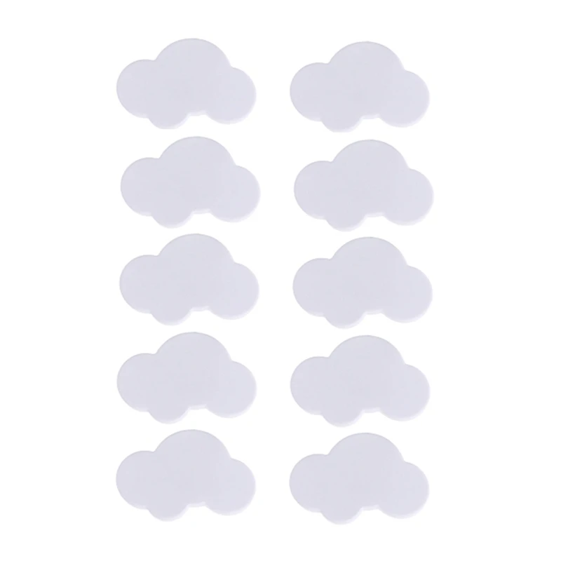 

10Pcs Cartoon Cloud Furniture Handles Children Room Knobs Handles Drawer Pull Handle Door Knob for Drawer