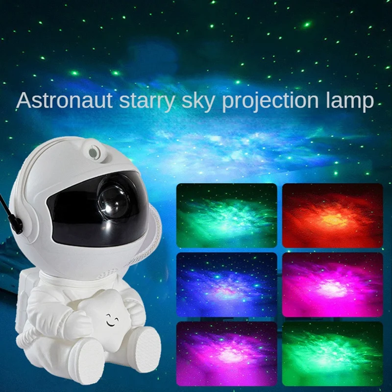 

Звездный проектор астронавт, проектор звездного неба, Галактическая лампа, ночник для украшения дома, спальни, домашний декоративный