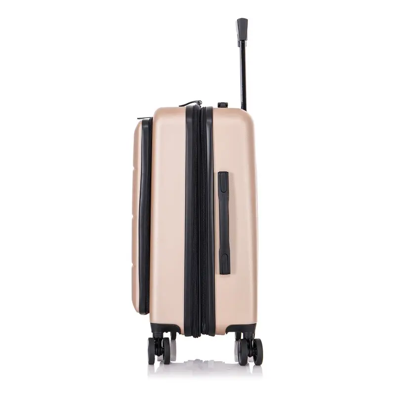 Elysian Lightweight Hardside Spinner 20 inch carry-on Champagne