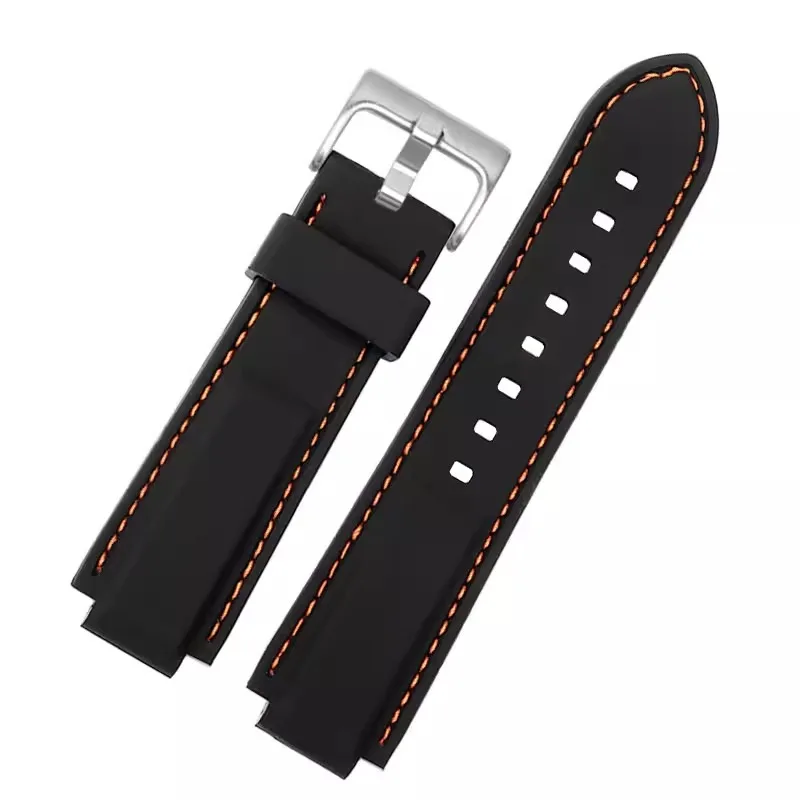 Мужской Timex E-tide Compass T2N720 T2N721 TW2T76300 водонепроницаемый мягкий силиконовый резиновый ремешок для часов с инструментами, винтовые штифты (art.: 3920ce064842a) - 3920ce064842a