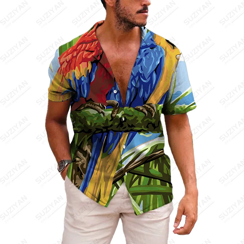 

Cheap Turn-Down Loose Shirts Fashionable Printed Hot-Selling Clothes Stand Shirts Collar Gothic England New Printing Top