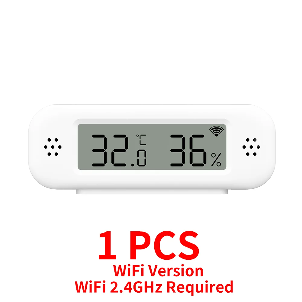 

Tuya WiFi Zigbee датчик температуры влажности ZY-TH02Pro/ZY-ZTH02Pro