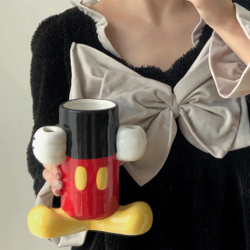 Holder Ceramic Flower Vase Kitchen Chopsticks Container Container Mickey Action Figure Toys Gifts
