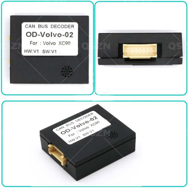 QSZN Canbus box OD-VOLVO-02 адаптер для Volvo XC90 2004-2014 с кабелем жгута проводов Android