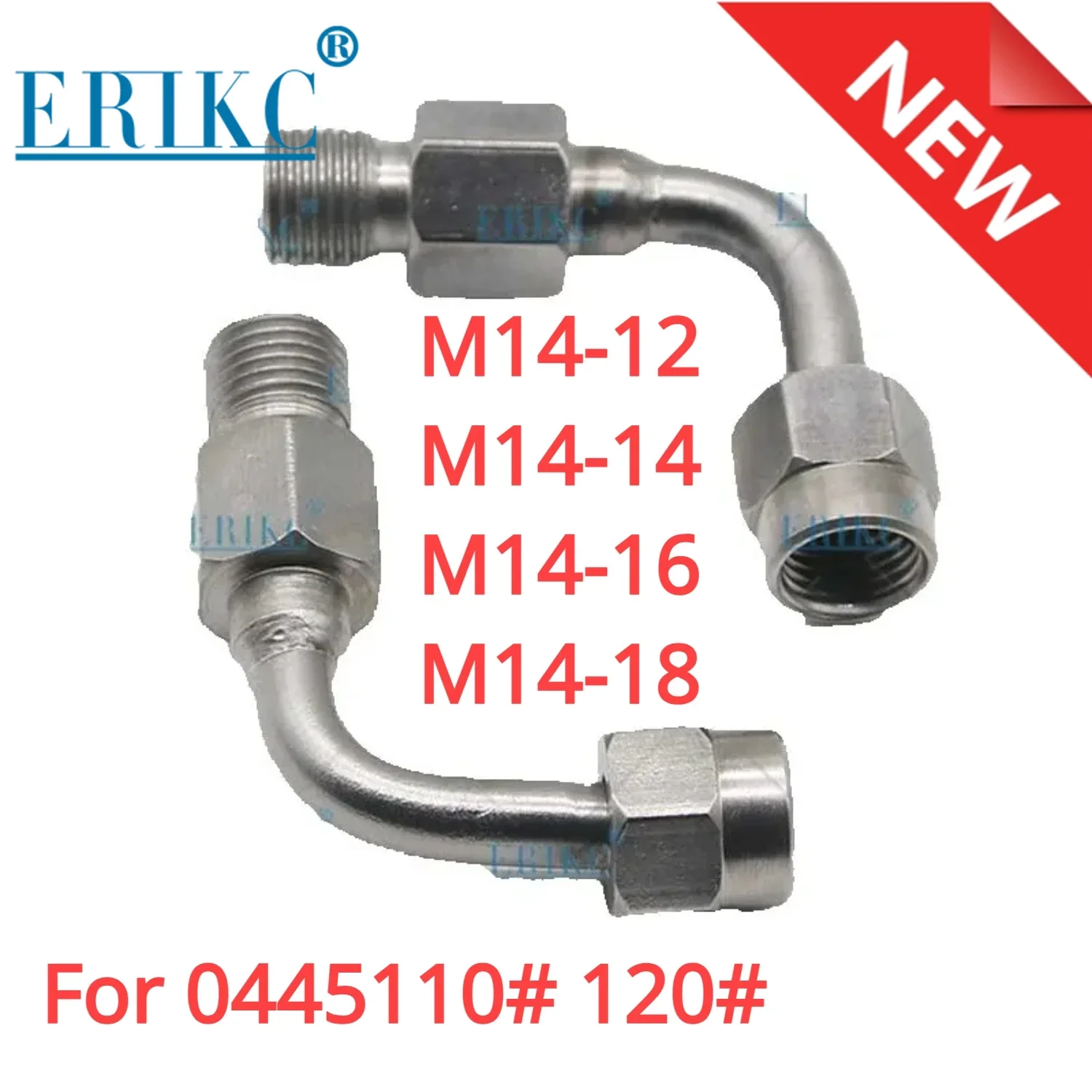 

M14-12 M14-14 Переходное соединение трубки Common Rail M14-M16 M14-M18 Трубка испытательного соединения форсунок для 0445120 # 110 # Серия