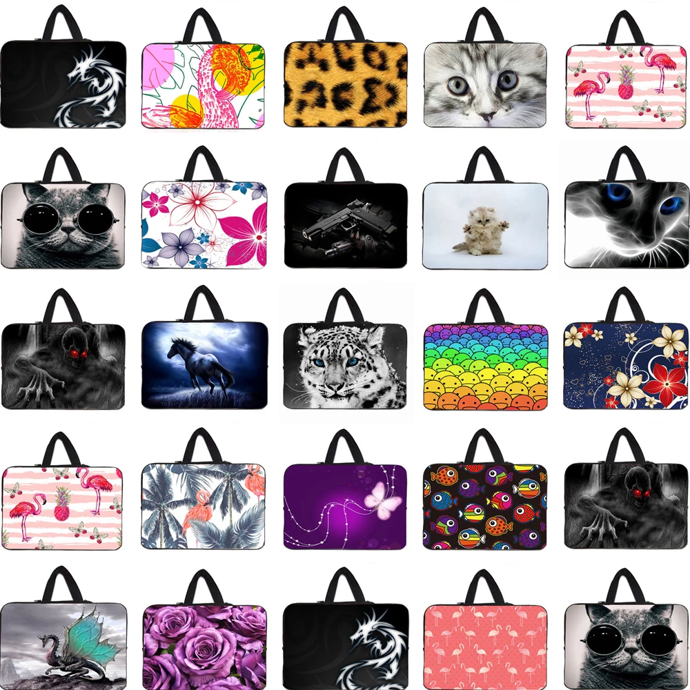 

Viviration Laptop Carry Case For Toshiba Macbook Acer Sony Dell XPS 10 12 13 14 15 16 17 Neoprene Notebook Handbag Cases Fundas