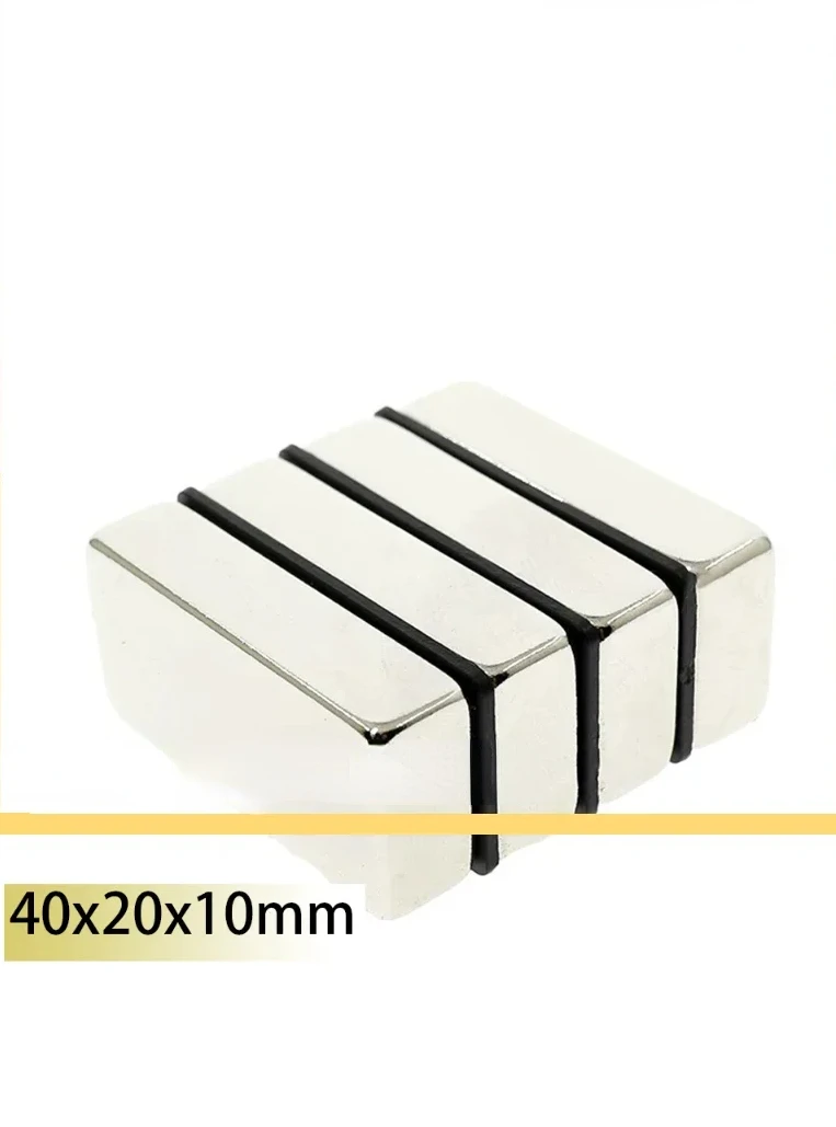 N35 40x20x10 Прямоугольный квадратный неодимовый стержень Generation Сильные магниты