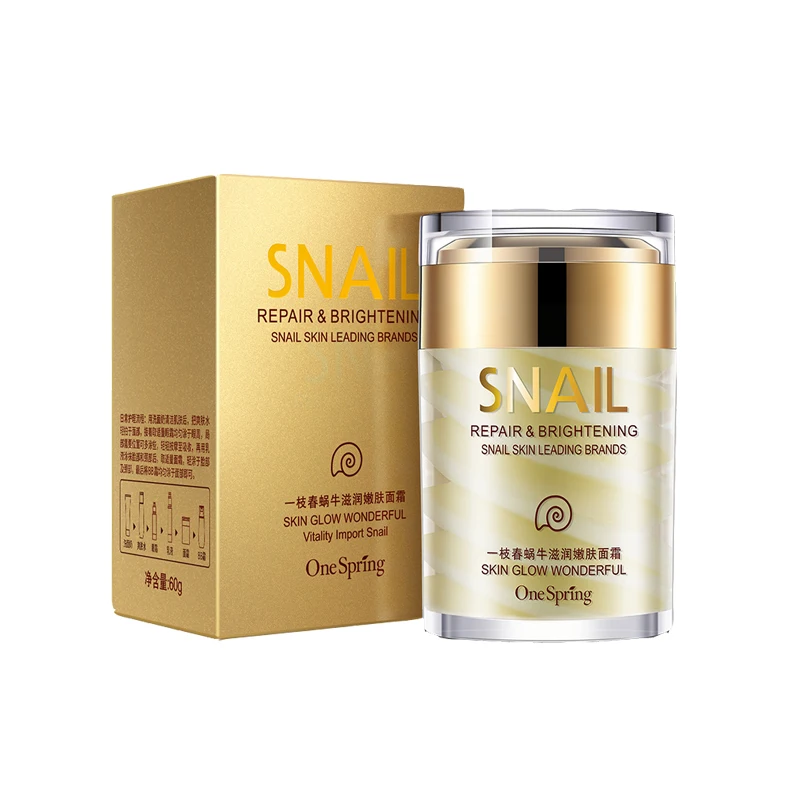 

OneSping Face Cream Snail Cream Whitening Cream Aloe Vera Gel Eye Serum eye bags Anti Wrinkle Rorec Korean Face Care Cosmetics