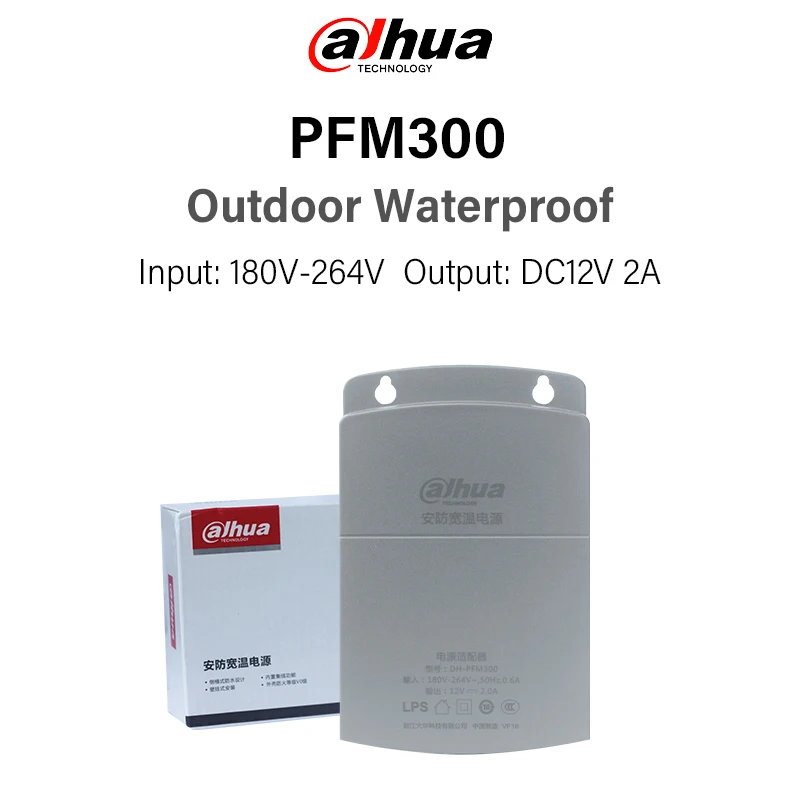 

Адаптер питания Dahua DC12V 2A