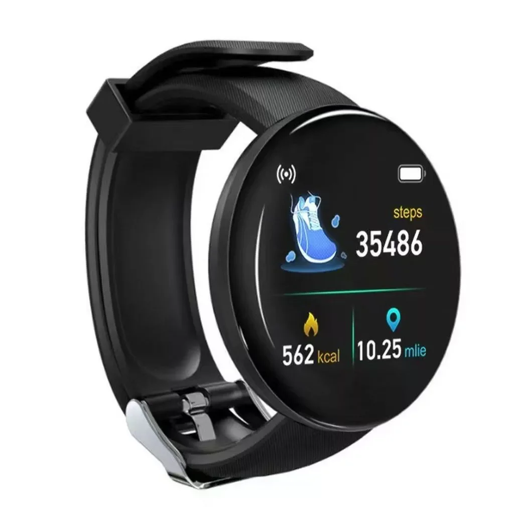 

D18S 1.44 Round Screen Call Reminder Smart Watch Wireless Communication Call Sports Heart Rate Pressure Watch