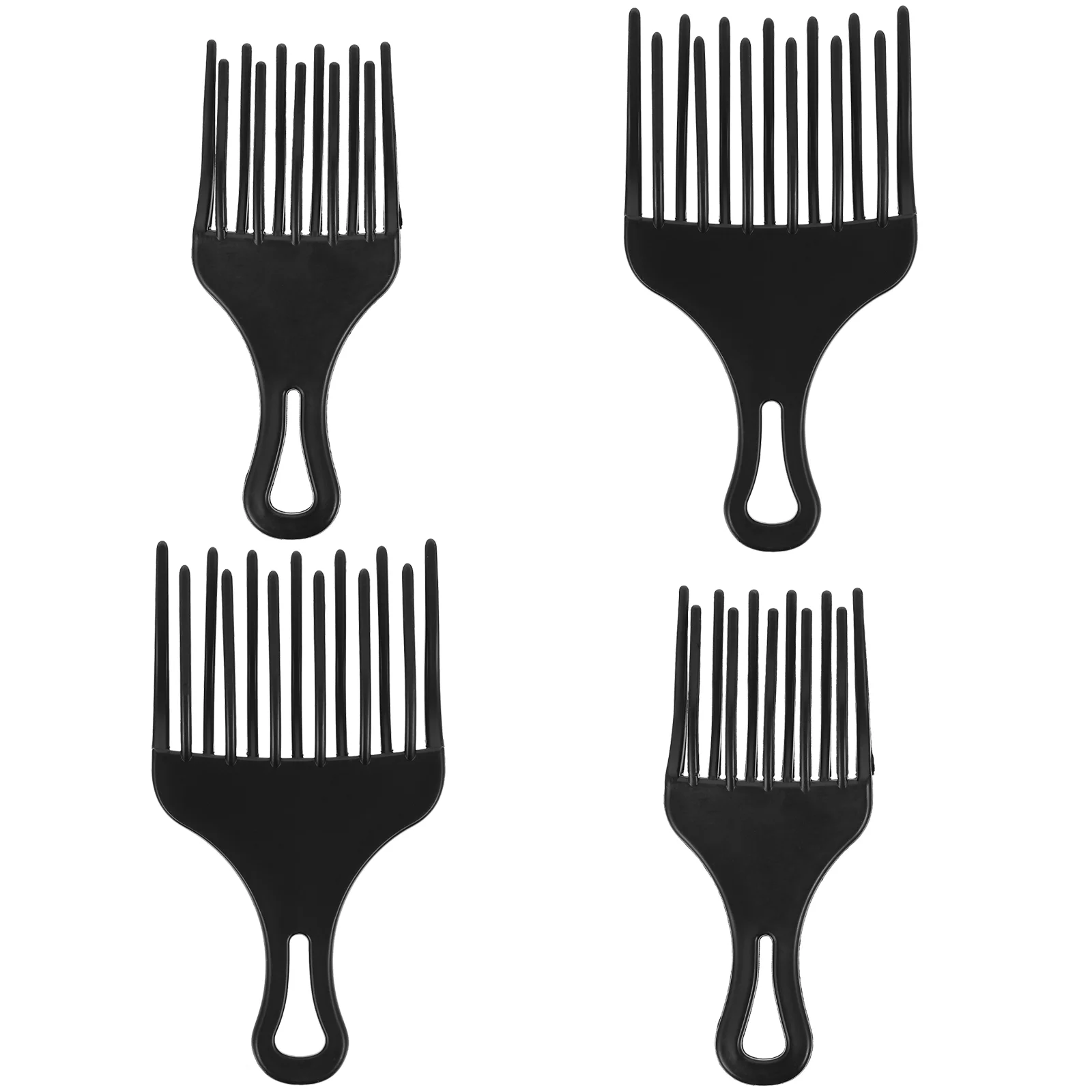 

Comb Hair Pick Afro Curly Combs Styling Hairdressing Natural Tooth Detangling Wide Barber Lift Men Smooth Rake Professional