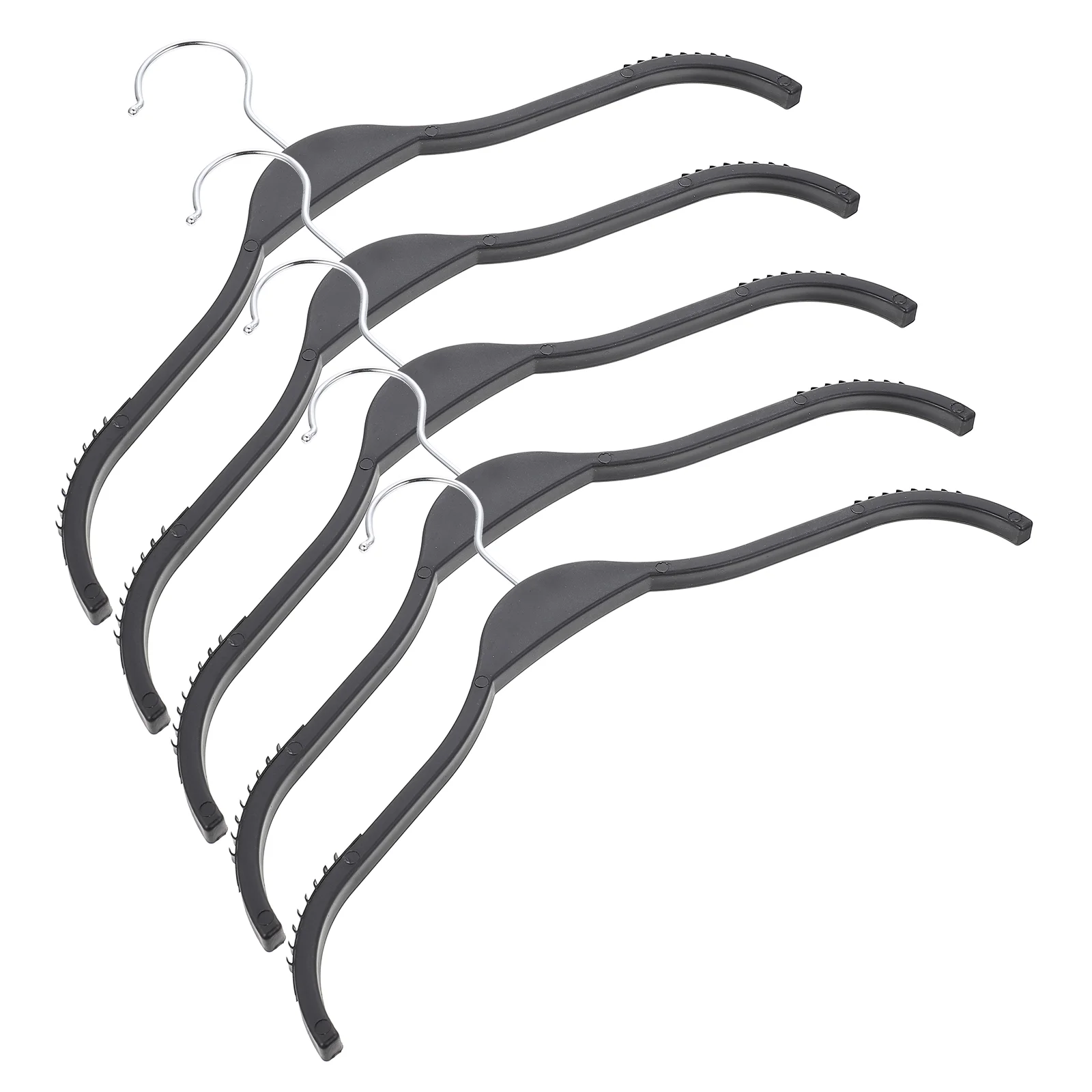 

5 Pcs Clothes Drying Rack Heavy Duty Coat Hangers Infant Non Nonslip Clothing Standard Kids