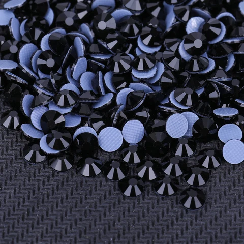 Многоцветные стеклянные стразы SS6-SS30 для декора