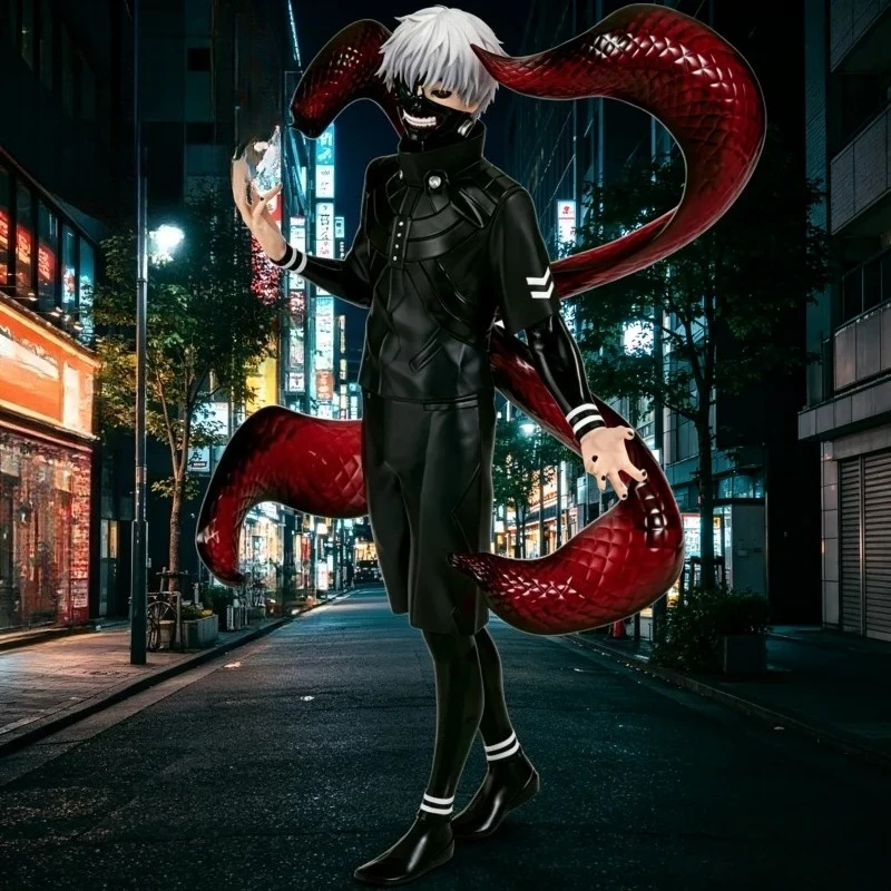 Фото В наличии Оригинальная коллекционная фигурка BANDAI Banpresto Tokyo Ghoul Ken Kaneki Grandista-KANEKI KEN, аниме-модель, игрушка, подарок WY №3