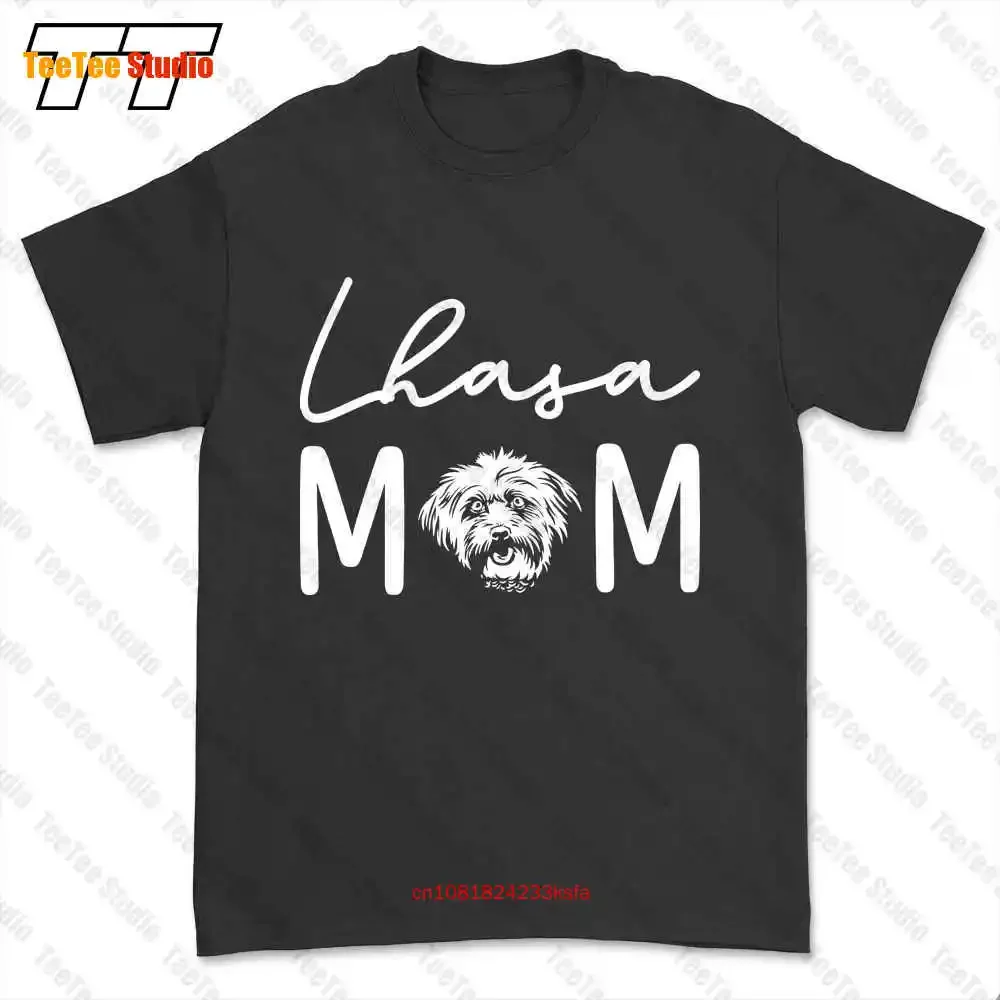 Футболка Dog Mom Lover Fur Mama Lhasa Apsos 1JHW