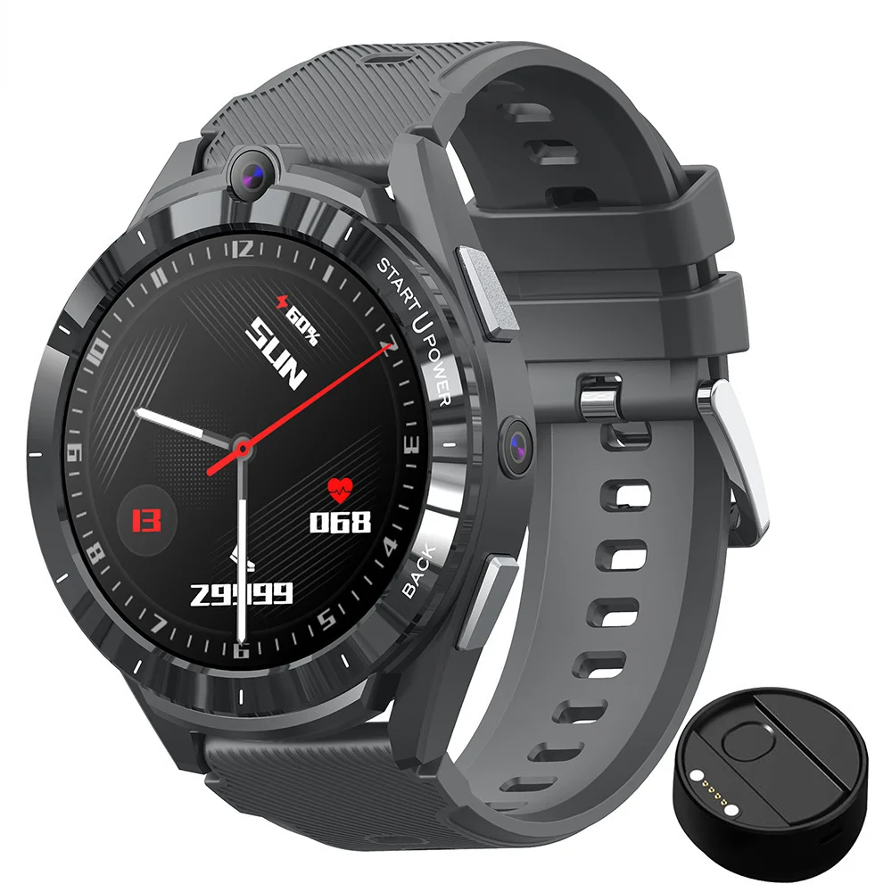 

XiaoMi LEM16 Smart Watch Men 6G RAM 128GB ROM GPS Wifi Dual Cameras 900Mah Big Battery Smartwatch Android 11 Genuine Promotion