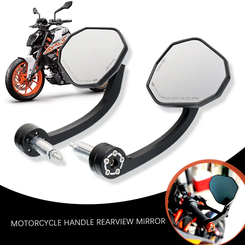 

For Moto Guzzi V9 Roamer/Bobber/V85 TT/V7 Stone/Special Motorcycle Bar End Mirror 7/8" 22mm Motorcycle Handlebar Mirror