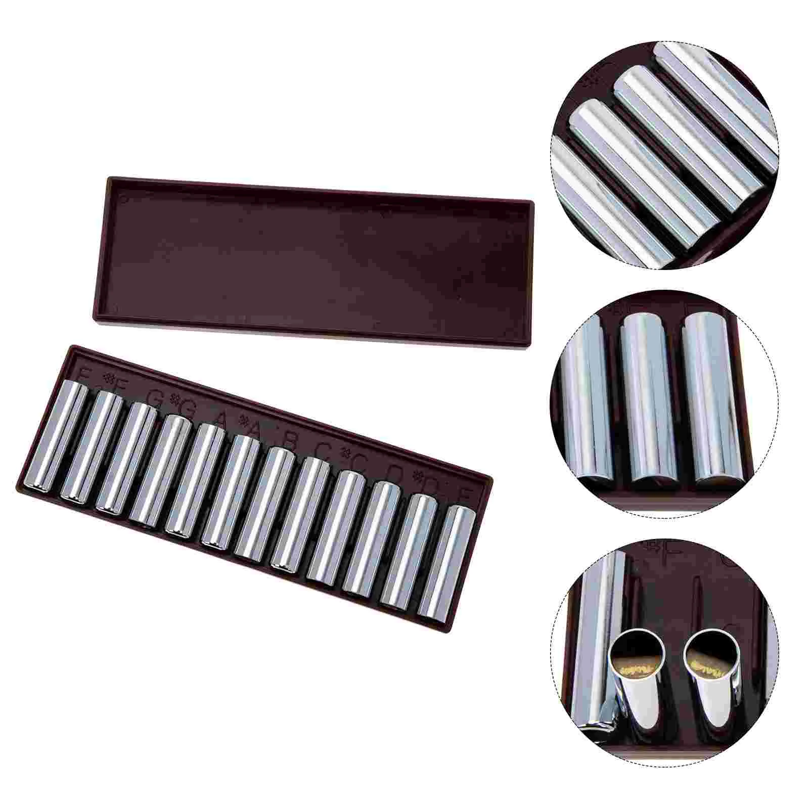 

12Pcs Practical Violin Erhu Tuner Violin Tuning Device Durable Instrument Tuner