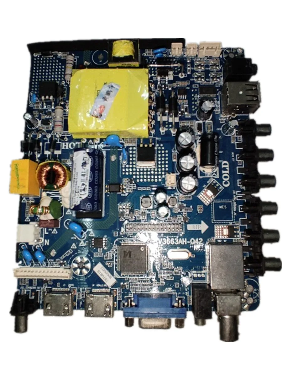 

Бесплатная доставка! CV3663AH-Q42 три в одном двойная материнская плата для телевизора высокой четкости работает хорошо