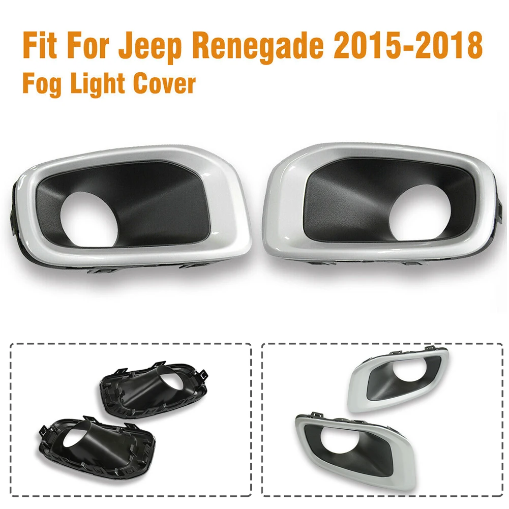 

Противотуманная лампа для Jeep, противотуманная фара для автомобиля Renegade 2015-2018, передняя фара, аксессуары для автомобиля, 1 пара