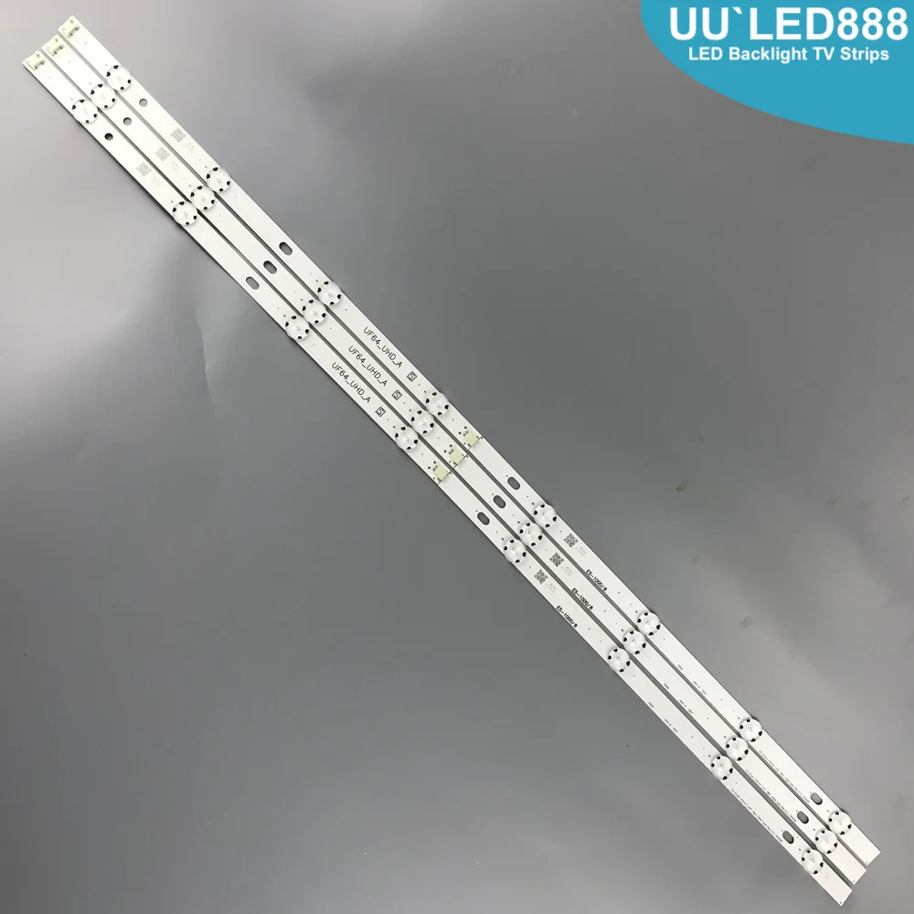 

LED Backlight strip 8 lamp For LG Innotek Direct 43inch UHD 1Bar 24EA 43uh619v 43UH610V 43UH6030 UF64 UHD_A 43LH5700 43LH60FHD