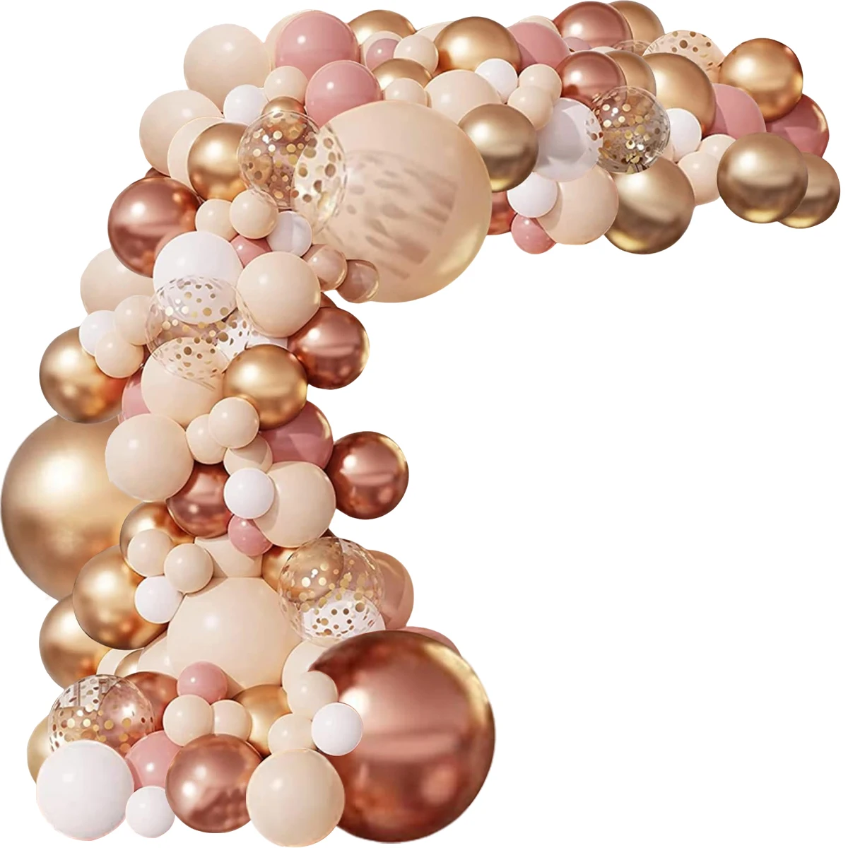 Tender оранжевая гирлянда с воздушными шарами дневной свет украшение для детей на