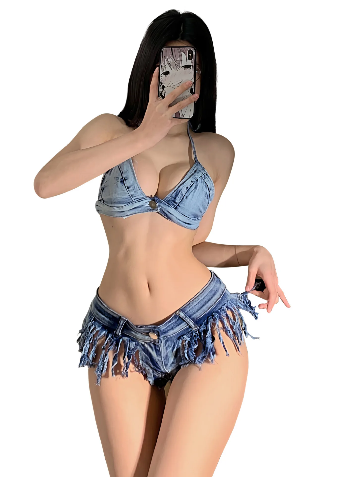 Модный женский комплект из двух предметов Слитная униформа для девушек