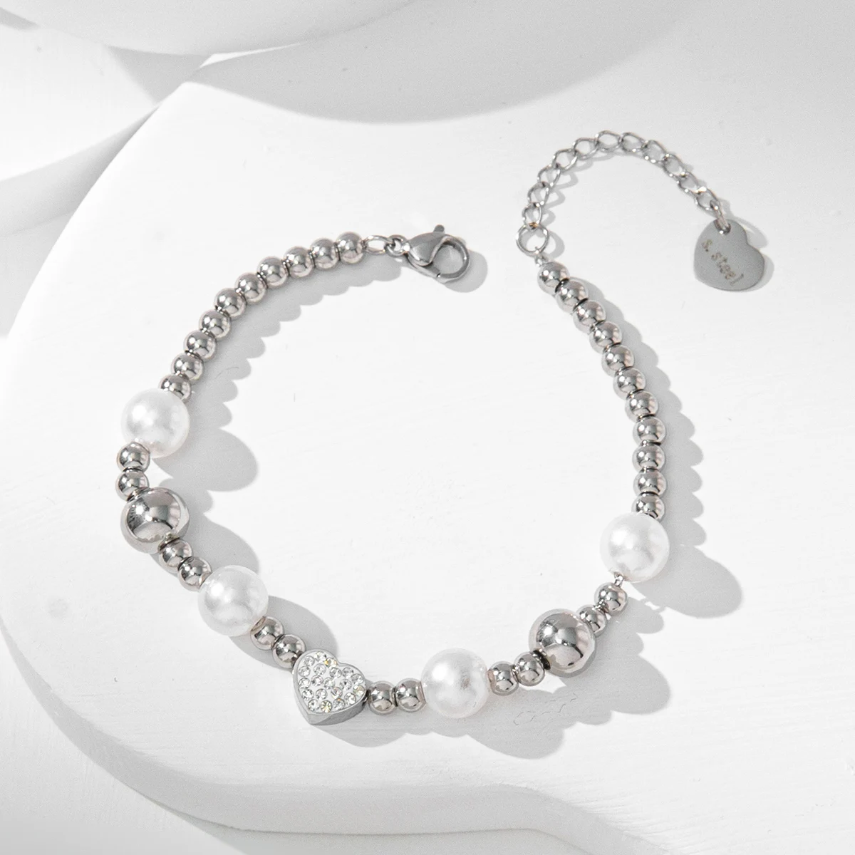 Sifisrri Сердце Звезда Lifetree Preal браслет для женщин нержавеющая сталь Твердые