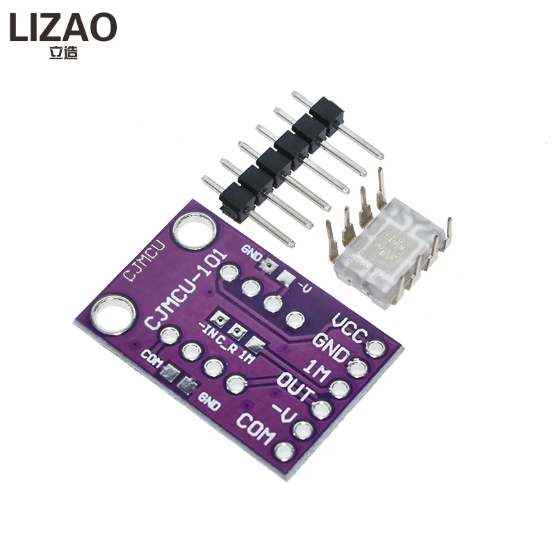 Фотоэлектрический диод OPT101 аналоговый фотоэлемент с датчиком интенсивности 14