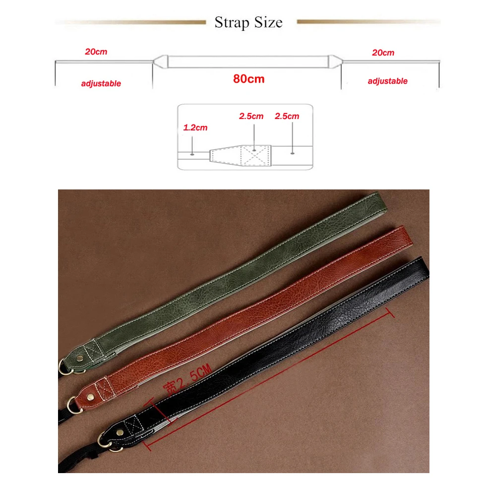 Ремешок на плечо и шею в стиле ретро для камеры Canon M50II M6 M10 R5 R6 RP R7 R10 R50 Leica MP XV M8 M9 TL TL2