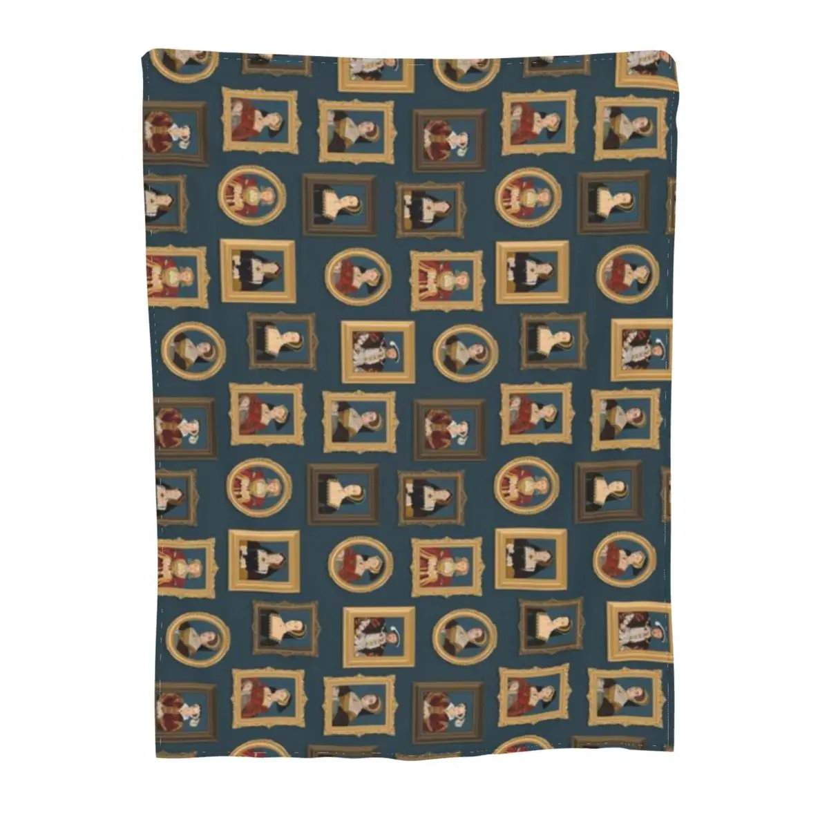 Генри VIII S Six Wives Gallery Ультрамягкое одеяло из микрофлиса