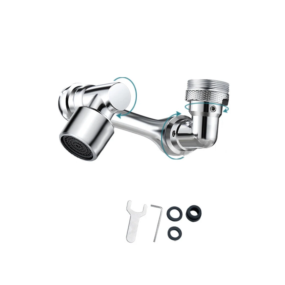 

Универсальный поворотный кран Aerator фильтр брызг 1080 ° удлинитель крана Sprayer Aerator Water распылитель на кран Adapter Bubbler