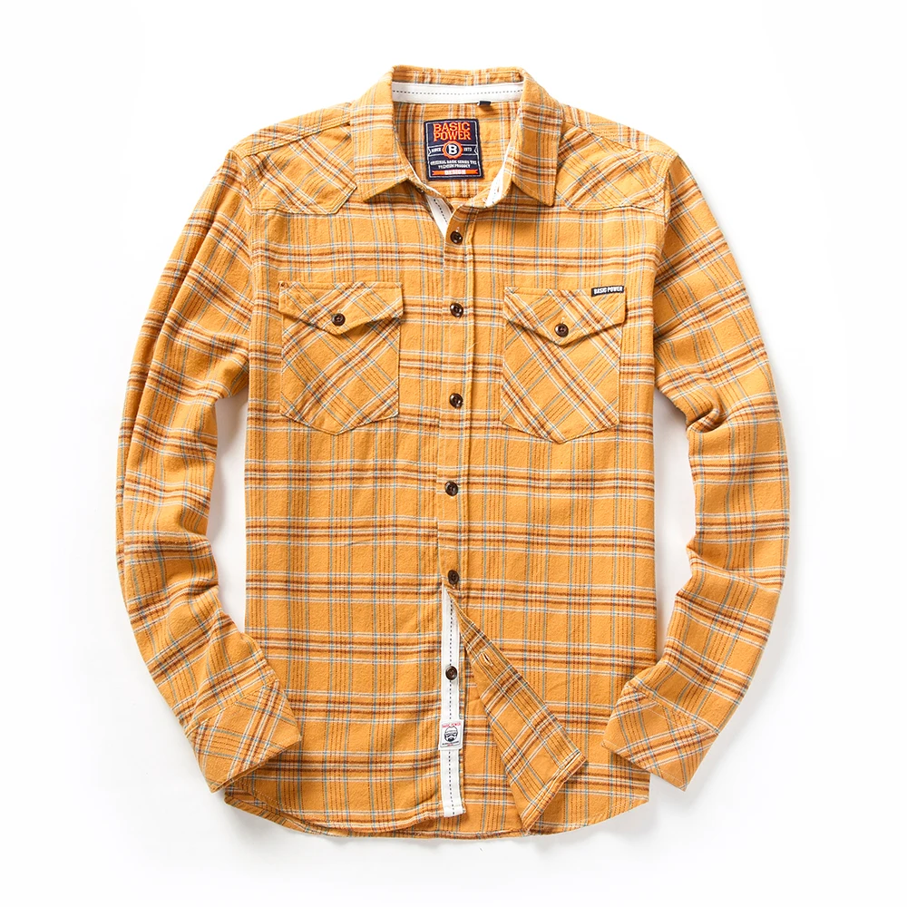 2022 Shirts For Men long Sleeve Autumn Cotton Plaid Shirt Striped Male Shirt programmer Casual Red Green New plaid shirt men