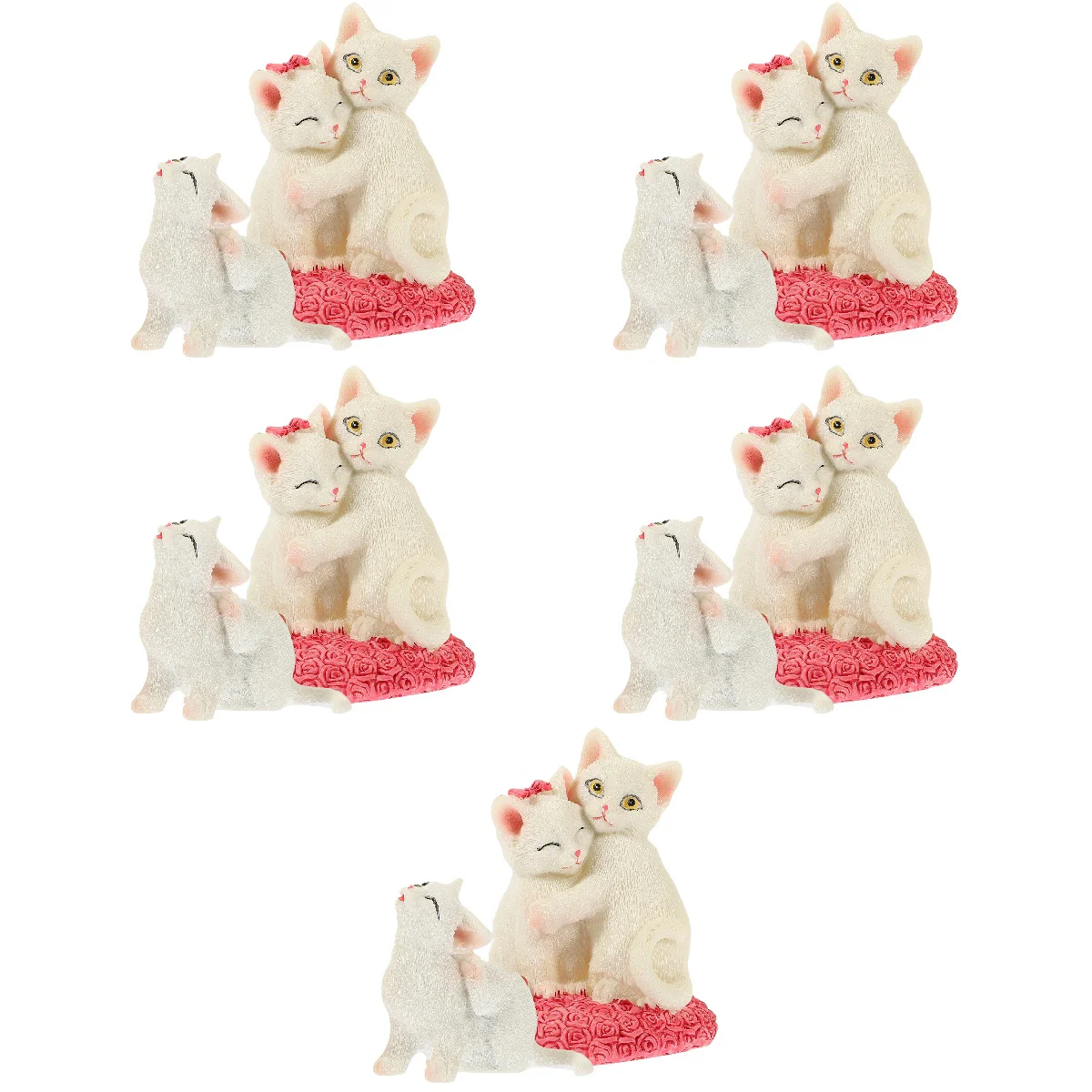 

10 шт., статуэтка кошки для украшения автомобиля