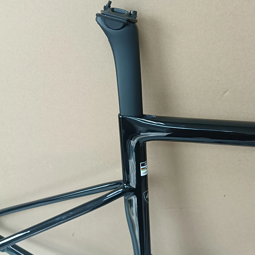 2025 Легкая карбоновая рама шоссейного велосипеда DIsc Brake 44 см 49 52 54 56 58 Велосипедная