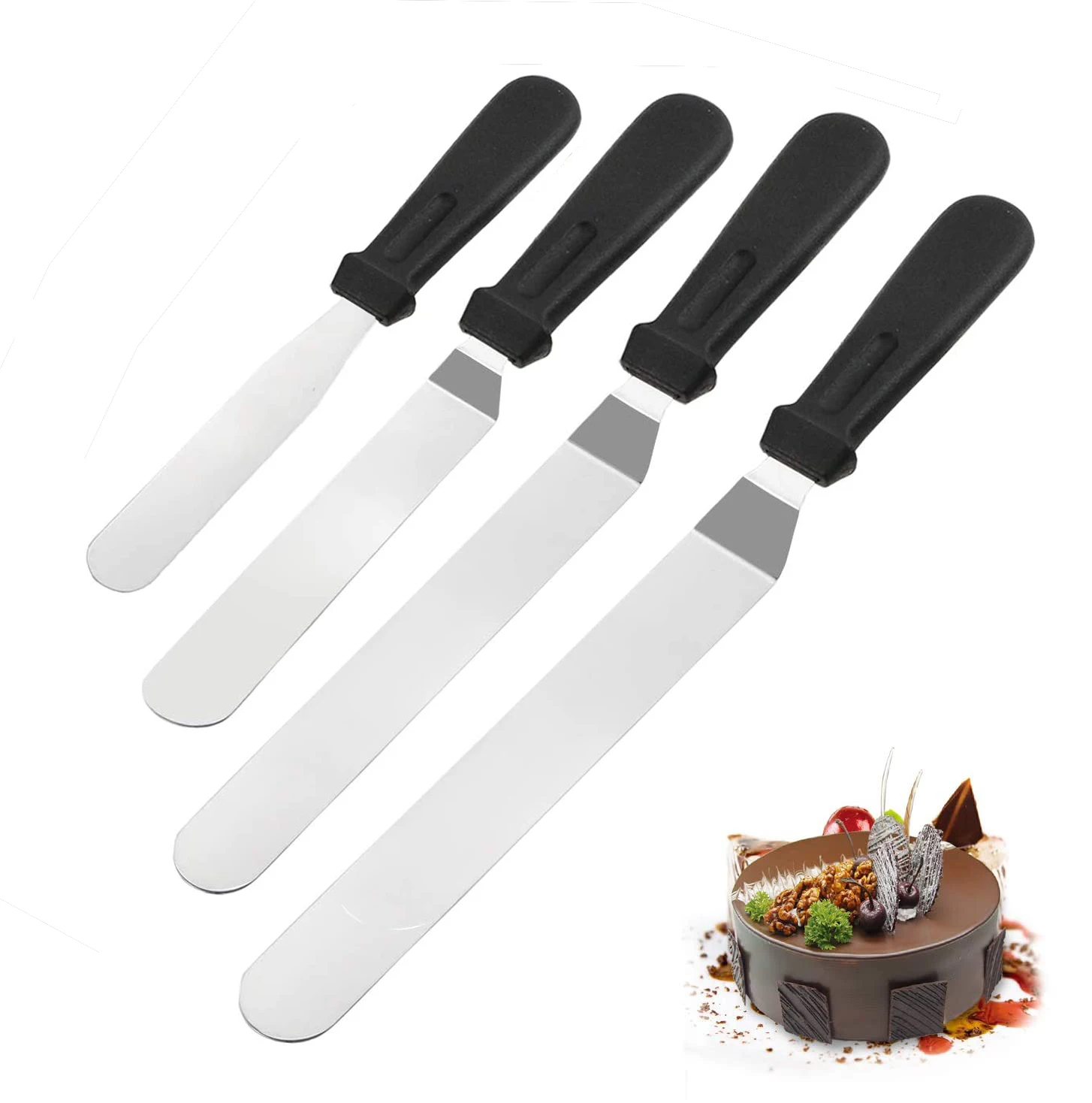 

Портативный шпатель для крема, аксессуары для масла для торта, кухонные инструменты для украшения, инструменты для выпечки и кондитерских и...