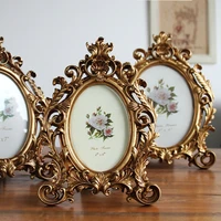 european antique old elliptic resin home staircase creative classical photo frames picture frames framework for a photo