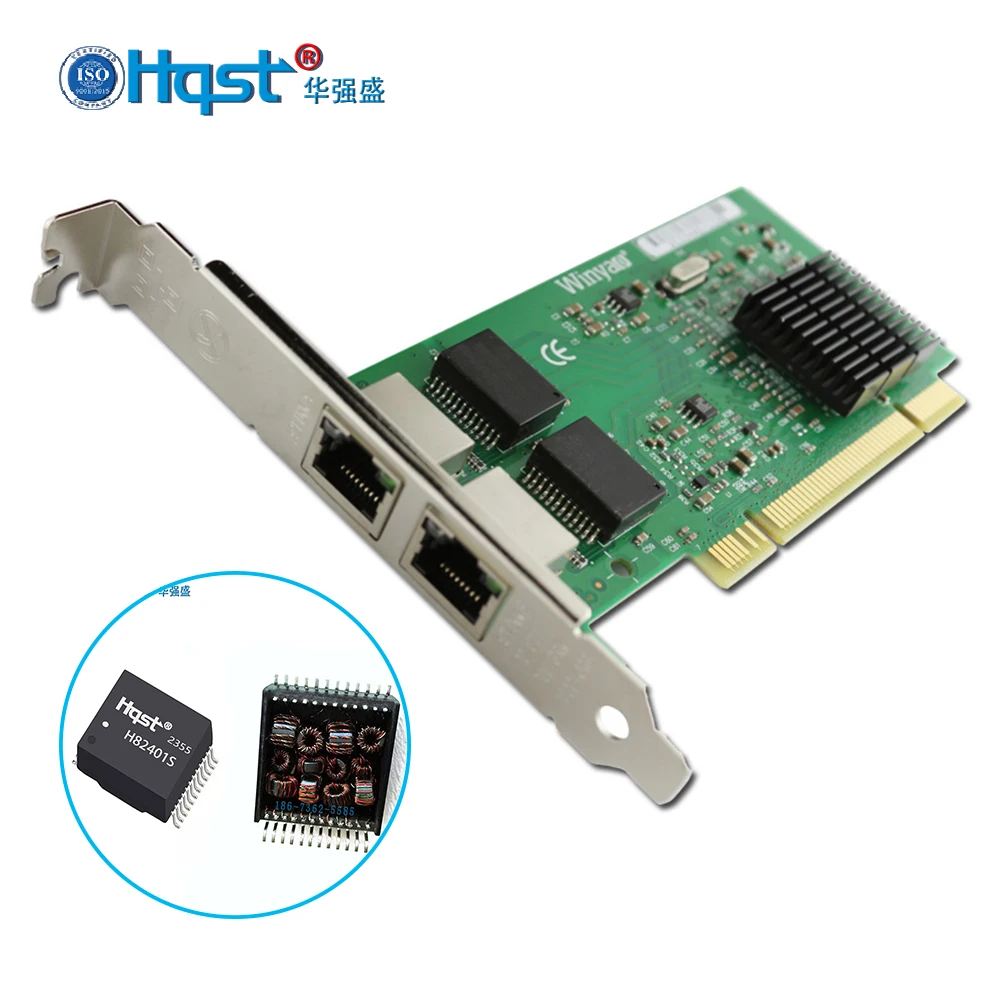 Hqst LAN-трансформатор H82401S Замена H5008NL1000MBase-T Однопортовый SMD 24-контактный магнитный