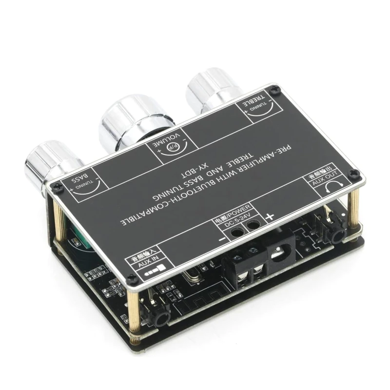 

R58A Decoder Board AUX Digital Power Amplifier Dual Channel Stereo High and Low Tone Pre-module 360 Degree Stepless Tuning