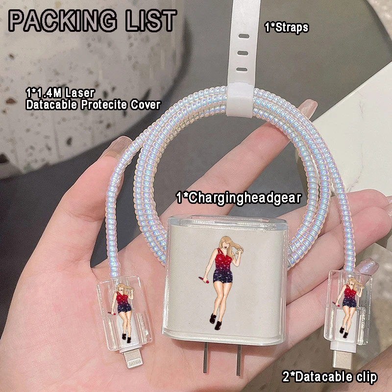 Популярный женский Американский чехол певицы для IPhone 15 14 13 Pro Max 1820 Вт Зарядное