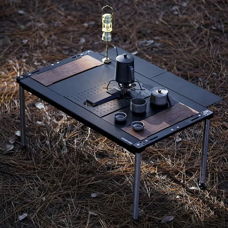 Складной стол для кемпинга из алюминиевого сплава легкая рама портативный