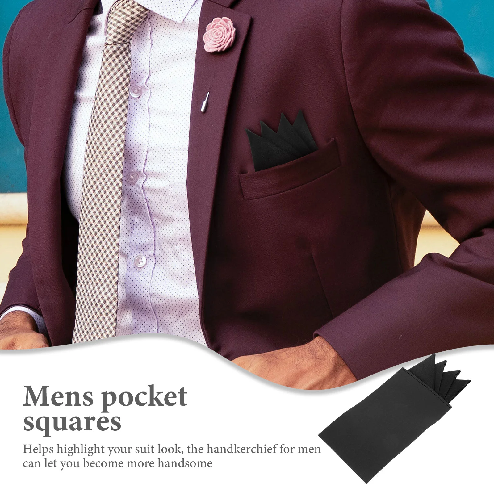 Рисунок 3 - Платок мужской Карманный квадратный