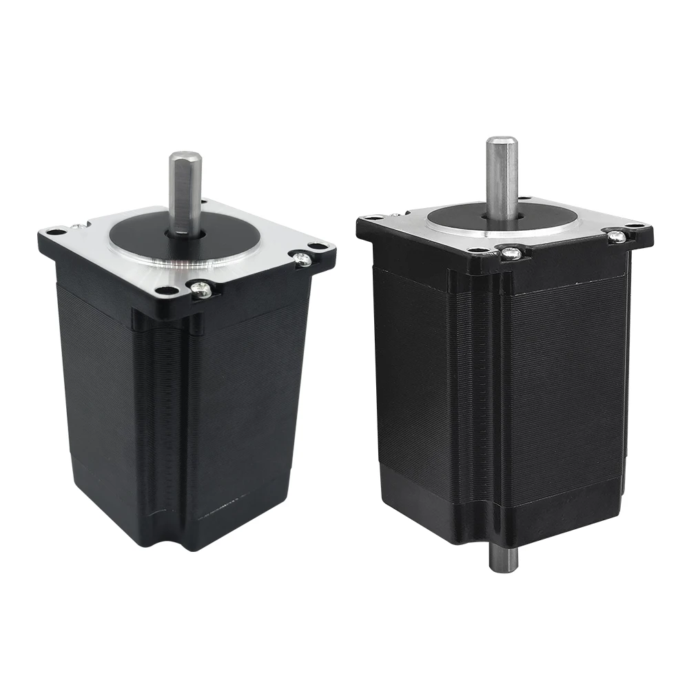 Двухфазный шаговый двигатель MHCN NEMA23 57 2 Н · м 270 оцин 3 А 76 мм 8 вал 57HS76 с 4