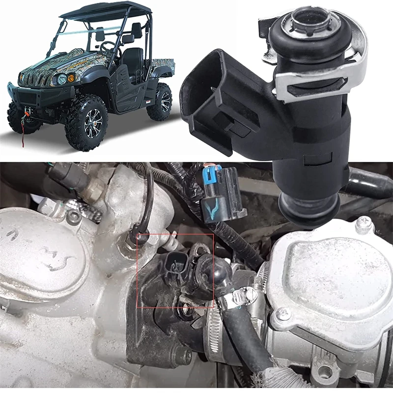 

Fuel Injector Nozzle for HiSun EFI 500 & 550 Massimo Cub Cadet Coleman 28160355 16400-004C-0000