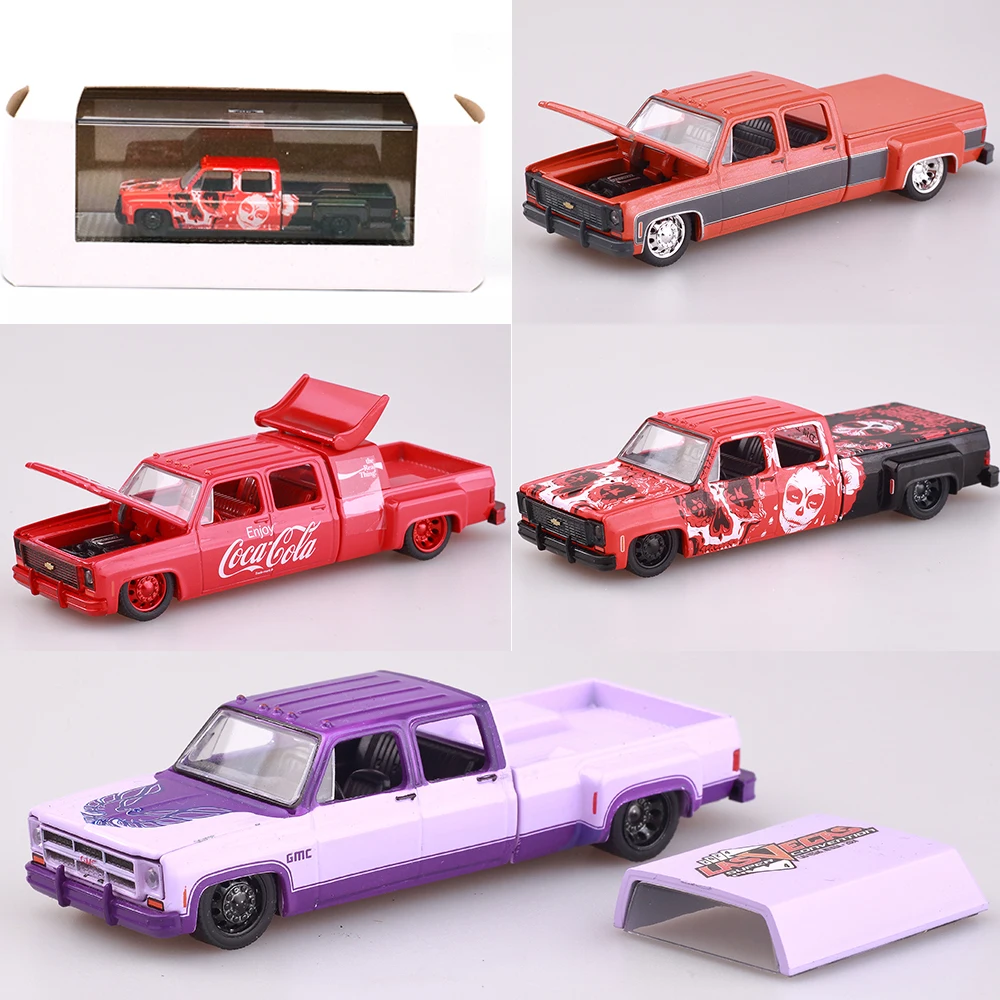 Машина M2 1:64 модель автомобиля из сплава 1975 Chevrolet GMC Кокс день мертвецов Скрытая
