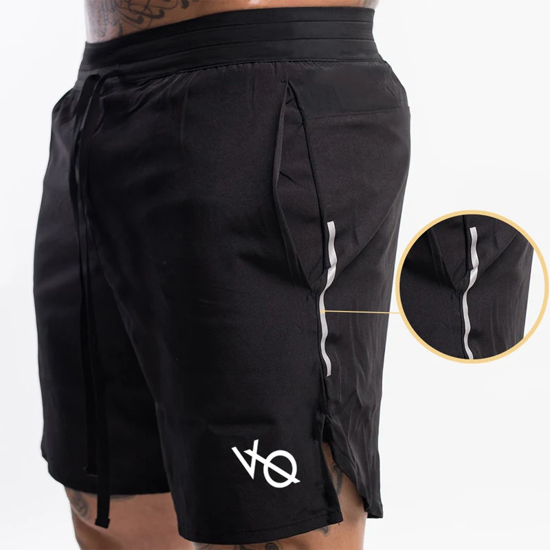 

Men's Summer Running Gym Shorts Men Bodybuilding Sports Quick Dry Workout Men Shorts Male Soccer Exercise Training Sport Shorts