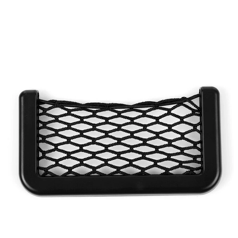 

15*8 cm Car Net Bag 1pc Storage String Accessory Auto Black Decoration